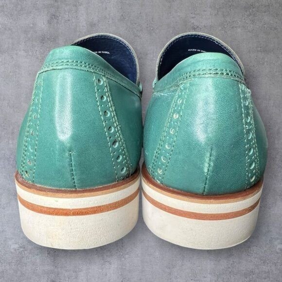 Cole Haan Men's South St Tassel Loafers – Botanical Green - Picture 4 of 7